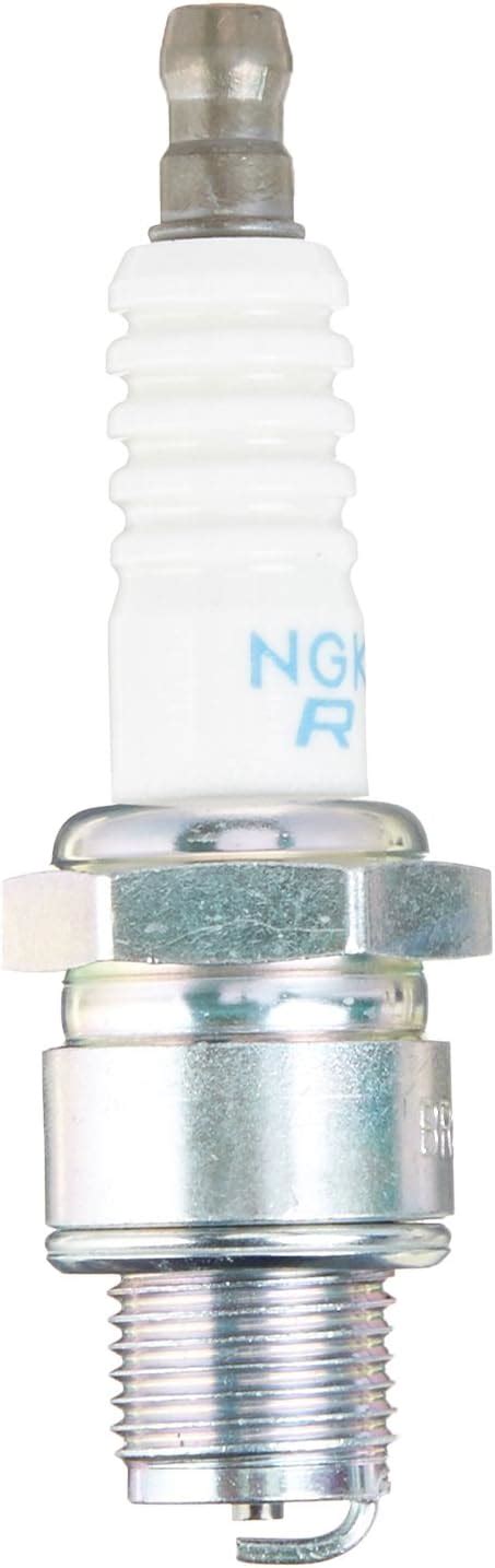 NGK 6715 BR8HS Traditional Spark Plug With Solid Terminal Nut 1 Pack