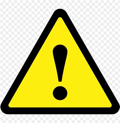 Attention Png Warning Triangle Si Png Image With Transparent