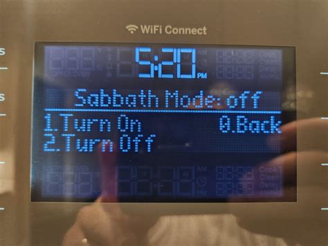 My oven has Sabbath Mode : r/pics