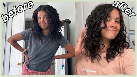 Wavycurly Hair Routine 2b2c Curls Youtube