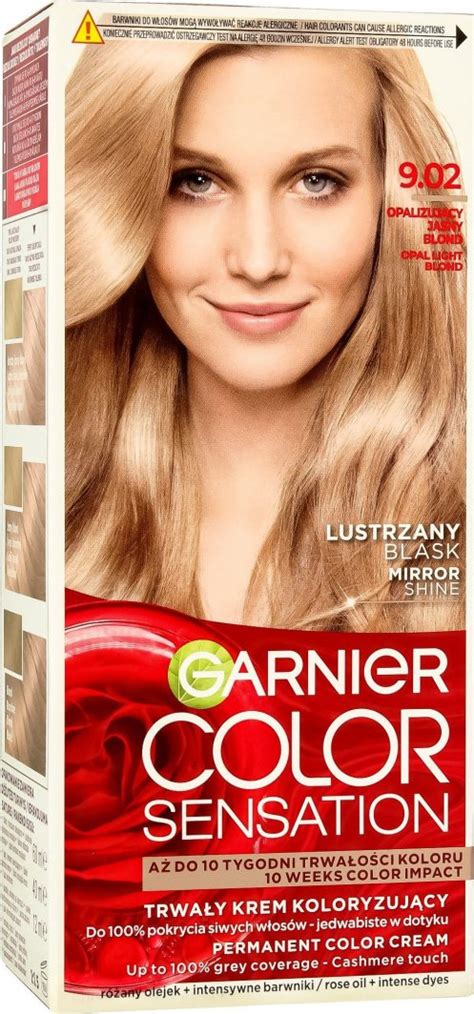 Garnier Garnier Color Sensation Krem Koloryzuj Cy Opal Light Blond