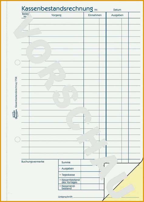 Neue Version 12 Kassenbuch Vorlage Handschriftlich Kostenlos Vorlagen