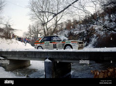 Alessandro Alex Fiorio Ita Luigi Pirollo Ita Lancia Delta Hf Wd