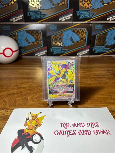 Zeraora VSTAR Ultra Rare 055 159 Crown Zenith Pokemon TCG Mint NM