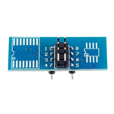 X Soic Sop Flash Chip Ic Test Clips Socket Adapter Programmer Bios