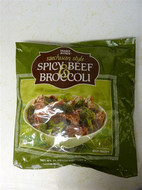 Whats Good At Trader Joes Trader Mings Szechuan Style Spicy Beef And Broccoli