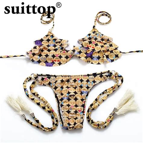 Suittop Bikini Summer Sexy Adjustable Maillot De Bain Push Up