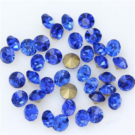 100pcs Loose Rhinestones Pointed Back Faceted Rhinestones Etsy