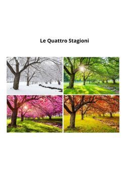 Book Creator Le Quattro Stagioni