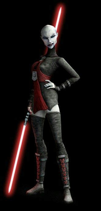 Asajj Ventress | Star wars fandom, Star wars, Dark side star wars