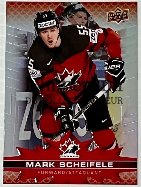 2022 Team Canada Hockey Card 24 Mark Sheifele