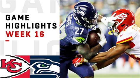 Chiefs Vs Seahawks Week 16 Highlights Nfl 2018 Youtube