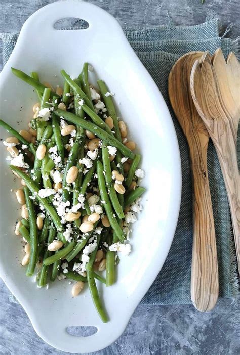 Salade Van Witte Bonen En Sperziebonen