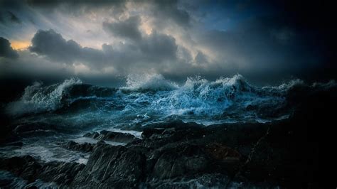 Sea Storm Wallpapers - Top Free Sea Storm Backgrounds - WallpaperAccess