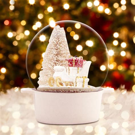 Decoration Resin Crystal Ball Snowball Souvenirs Luxury Ornament Snow