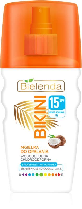 Bielenda Bikini Coconut Brume Solaire Transparente SPF 15 Notino Be