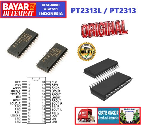 Pt Pt L Sop Channel Audio Processor Ic Lazada Indonesia