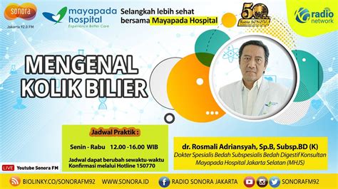 Mengenal Kolik Bilier Talkshow With Mayapada Hospital YouTube