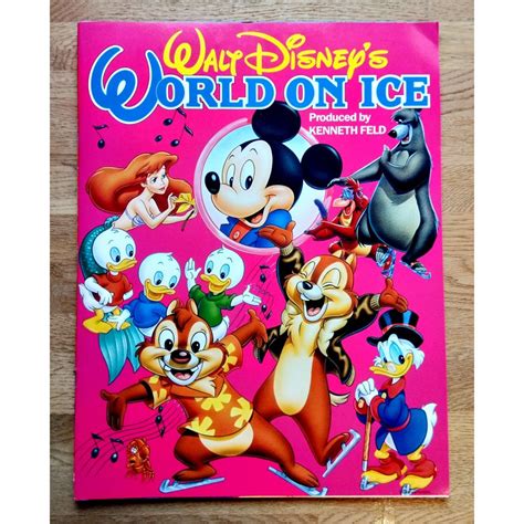 Walt Disney S World On Ice Program 1995 O Briens Retro Vintage