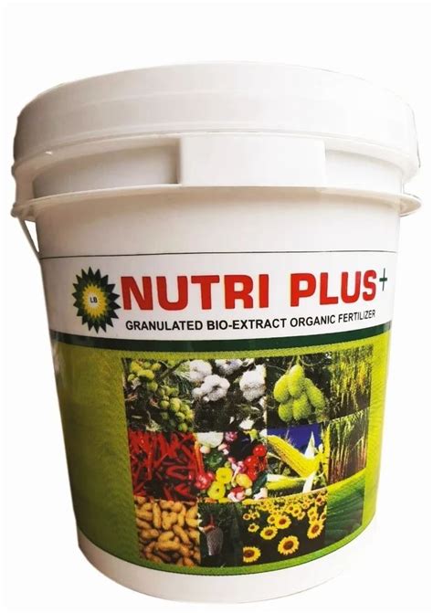 Chemical Grade Nutri Plus Granules Target Crops Vegetables Litre