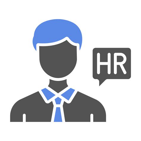 Human Resources Vector Icon Style 22404955 Vector Art at Vecteezy