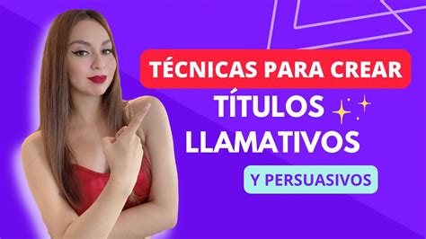 Cómo crear TÍTULOS LLAMATIVOS para aumentar tus ventas Técnicas con