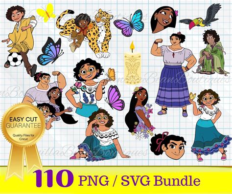 Encanto Svg Encanto Svg Png Bundle Mirabel Svg Encanto Etsy Uk