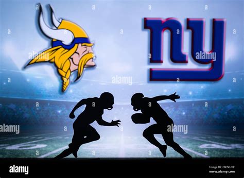 Minnesota Usa January 10 2023 New York Giants Vs Minnesota Vikings