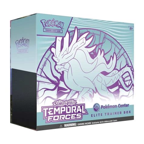 Pokémon TCG Scarlet Violet Temporal Forces Pokémon Center Elite