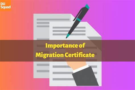 Du Migration Certificate Get Online Du Migration Certificate