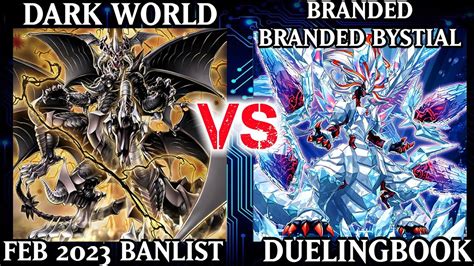 Dark World Vs Branded Despia Bystial High Rated Dueling Book Youtube