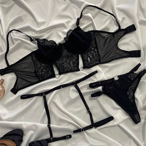 CONJUNTO DE LINGERIE SEXY ARO PARA REVENDA LEBLON Shopee Brasil