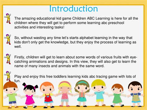 Ppt Children Abc Learning Game For Kids Powerpoint Presentation Free