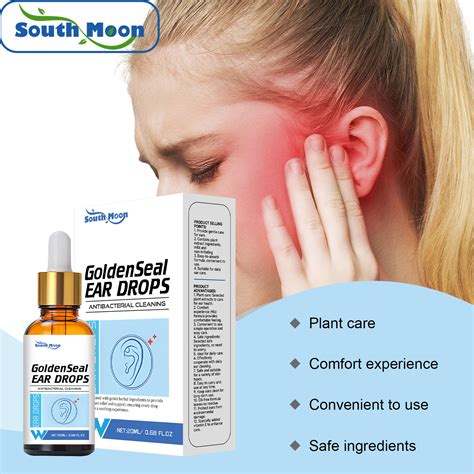 South Moon Tinnitus Ear Drops Relief Ear Ringing Improve Earache