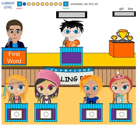 Literacy Spelling Bee - Studyladder Interactive Learning Games