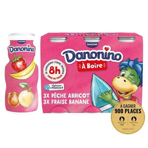 Danonino Yaourt Boire Aux Fruits X G Pas Cher Auchan Fr