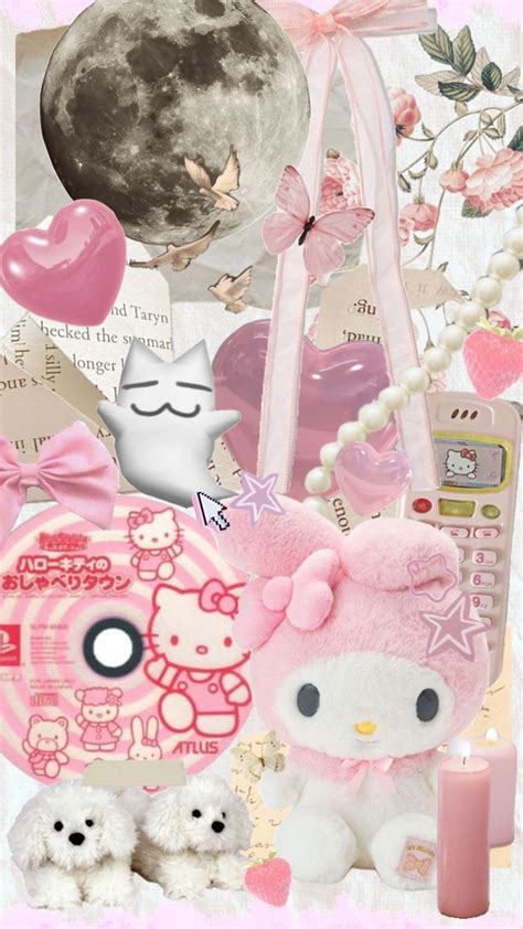 Check out cl0wnb0's Shuffles my melody pink wallpaper | Wallpaper ...