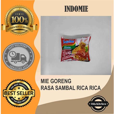 Jual INDOMIE MI GORENG RASA SAMBAL RICA RICA 85gr Shopee Indonesia