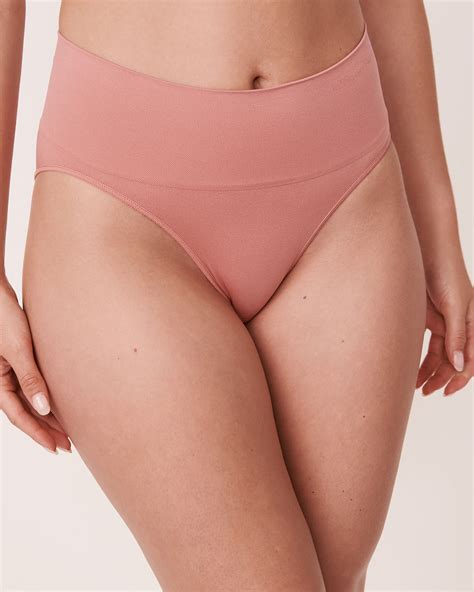 Seamless High Waist Bikini Panty Dusty Rose La Vie En Rose