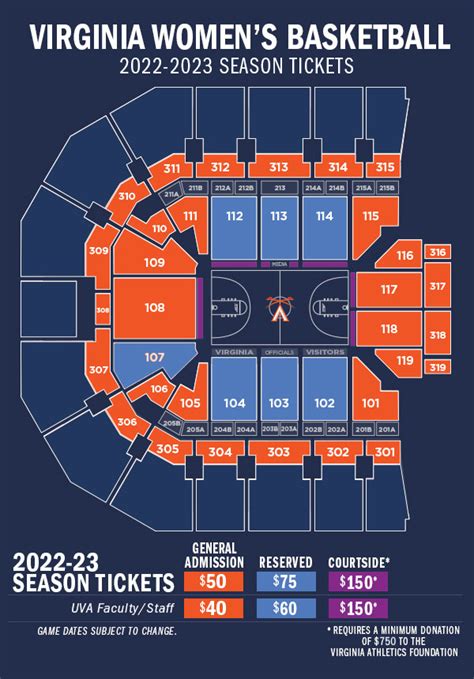 2022 23 Women’s Basketball Ticket Information Virginia Cavaliers Official Athletic Site