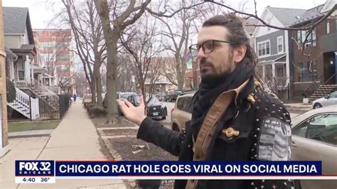 Fans go wild for rat-shaped hole in Chicago sidewalk: ‘More iconic than ...