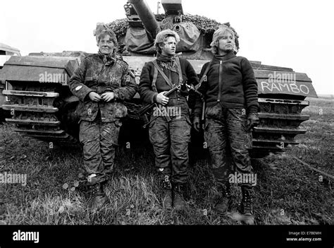 NATO exercises in Germany, female crew of a tank Centurion of Danish ...