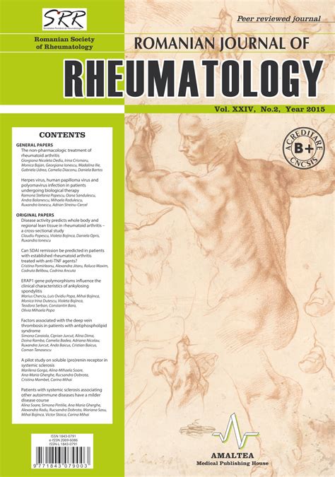 The Non Pharmacologic Treatment Of Rheumatoid Arthritis Romanian