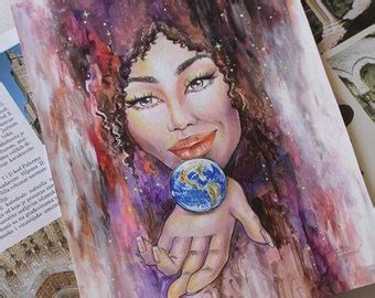 Nude Mermaid Art Print Naked Woman Siren Fantasy Mythical Etsy