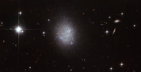 Hubble Views Irregular Blue Compact Dwarf Galaxy UGC 11411