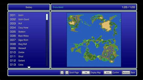 Final Fantasy 1 Pixel Remaster Bestiary And Locations Pro Game Guides