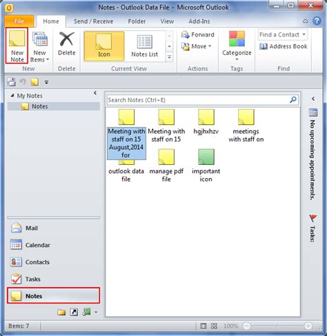 Create Notes In Outlook Customize Them Using Simple Methods