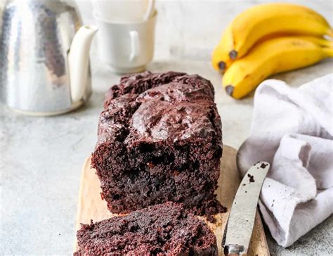 Saftiger Bananen Schoko Kuchen Mein Saftiger Bananen Marmorkuchen