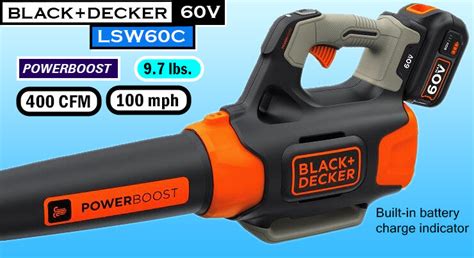 Black And Decker Leaf Blower Reviews Powerful Cordless Leaf Blowers