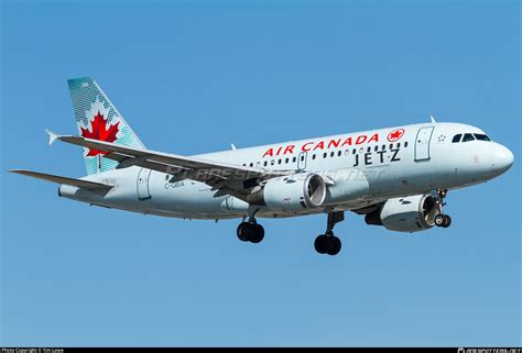 C GBIA Air Canada Jetz Airbus A319 114 Photo By Tim Lowe ID 908867